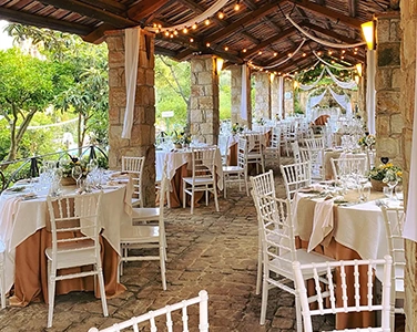 Sala esterna ricevimenti Bergi